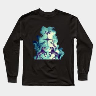 Unicorn Night Dreams Long Sleeve T-Shirt